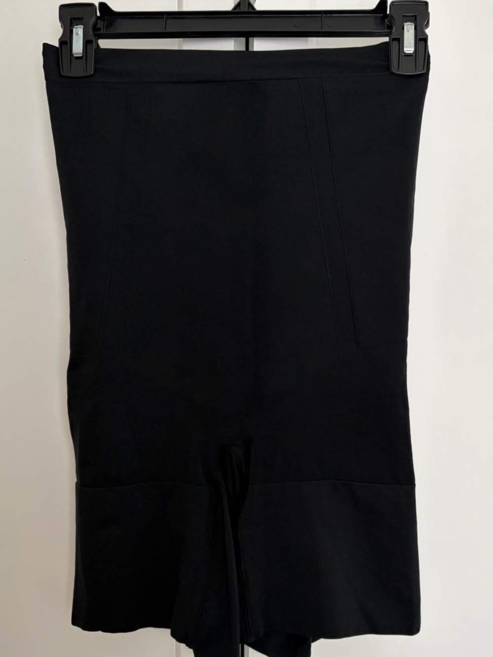 SPANX Oncore Black High-Waist Shaping Shorts
